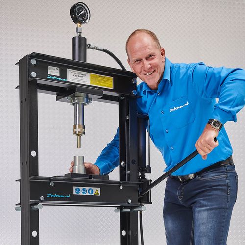 Hydraulische bediening van de werkplaatspers 20 ton