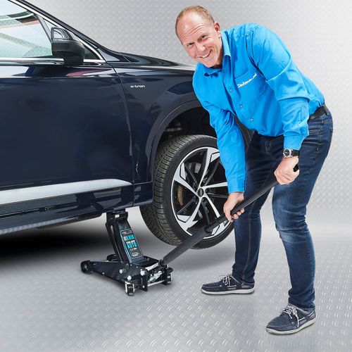 Hydraulische autokrik 2,5 ton onder zwaar voertuig