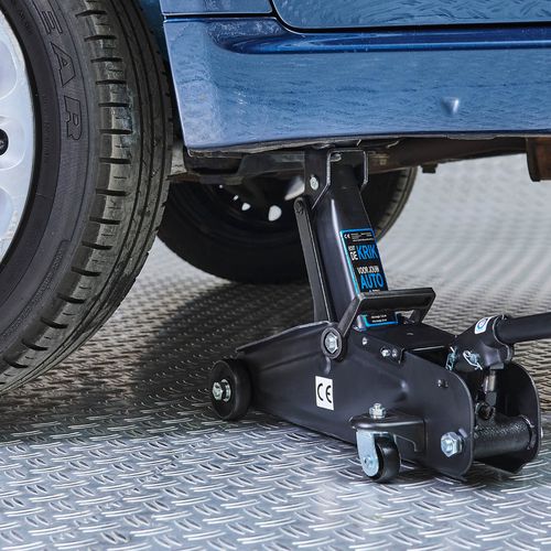 Krik bij auto