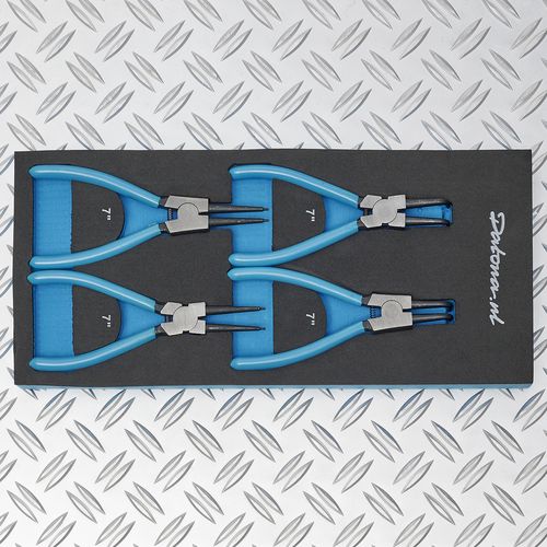 boorveertangen 4 delige set