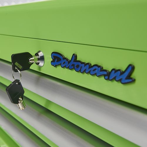 cilinderslot met sleutel op koffer 51101 green 2