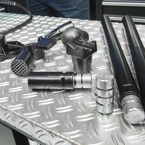 gereedschap uit de koffer
