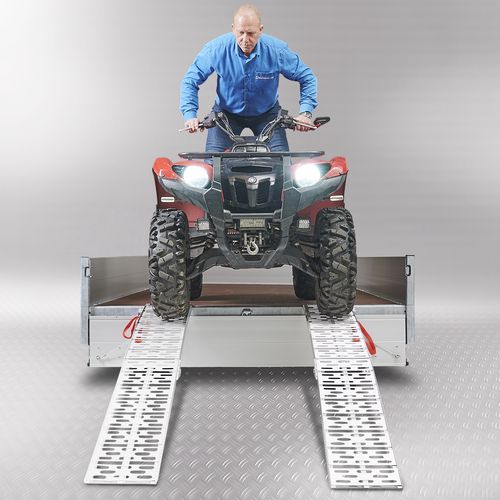 Inklapbare oprijplanken voor auto