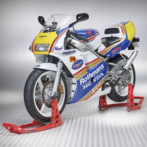 motorfietsen lift rood