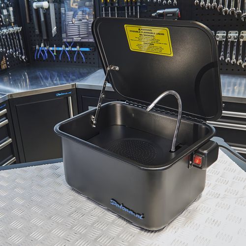 Onderdelenreiniger met borstel 8 liter