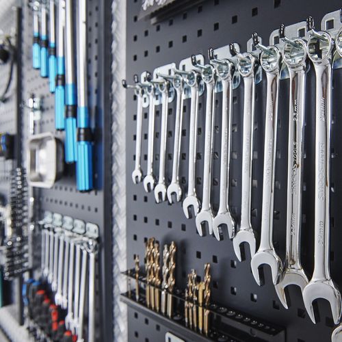 gereedschap ophangen