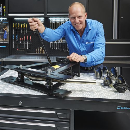 Pijpen buigen in de werkplaats