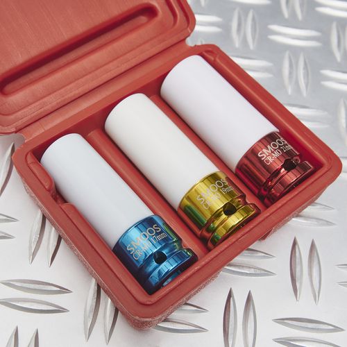 set met drie doppen teflonbescherming