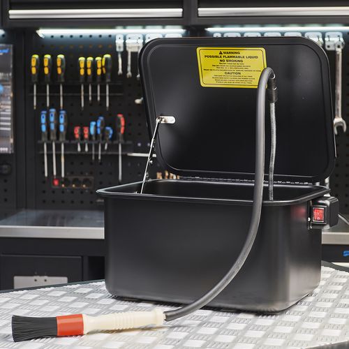 Ontvetterbak 8 liter met borstel