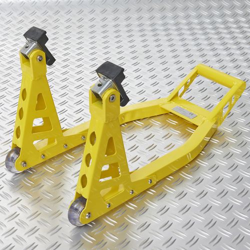 stabiele motorbok voorwiel