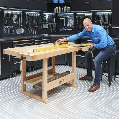 XL houten werkbank