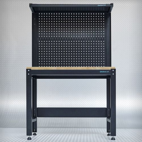 werkbank met eiken houten werkblad