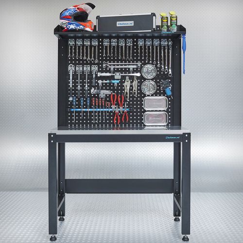 werkplaatsinrichting met gatenbord