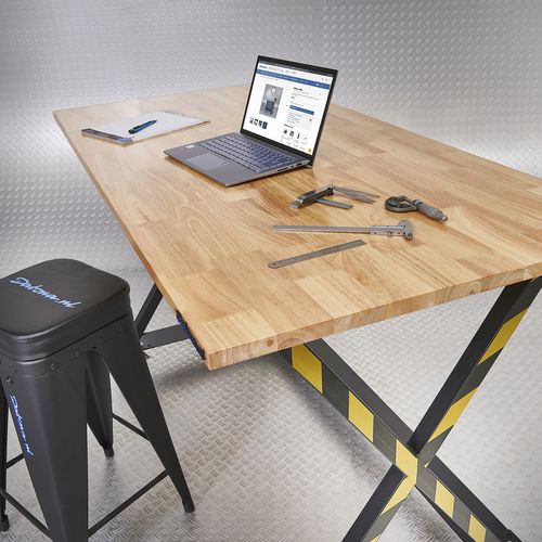 werktafel met x poten