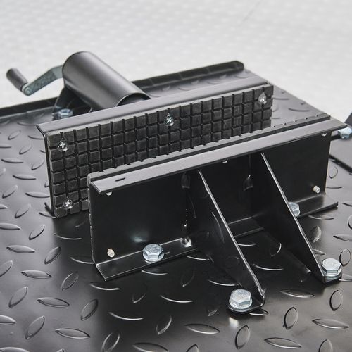 Zwarte motorheftafel 450 kg standaard klem