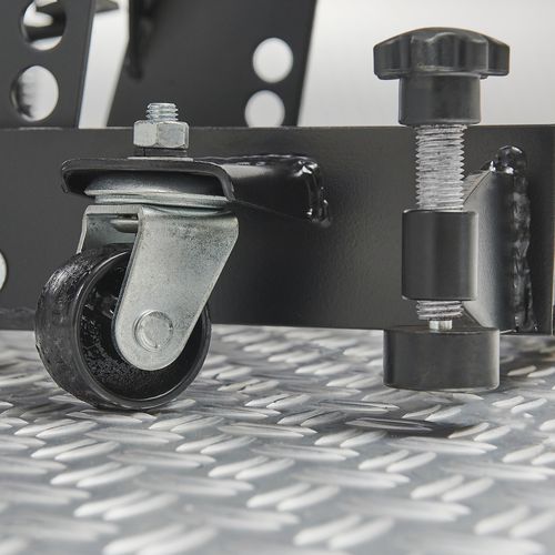 Zwenkwielen motorheftafel