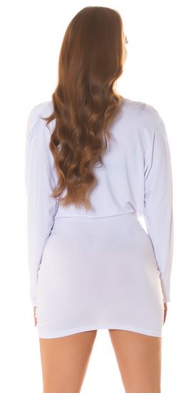 Koucla - Mini Jurk - Lycra - Wit