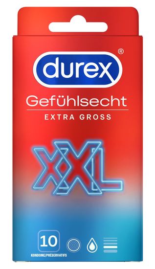Durex - XXL Condooms - Extra Groot - Gevoelsecht