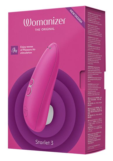 Womanizer - Starlet 3 - Clitoris Vibrator - Luchtdruk - Roze