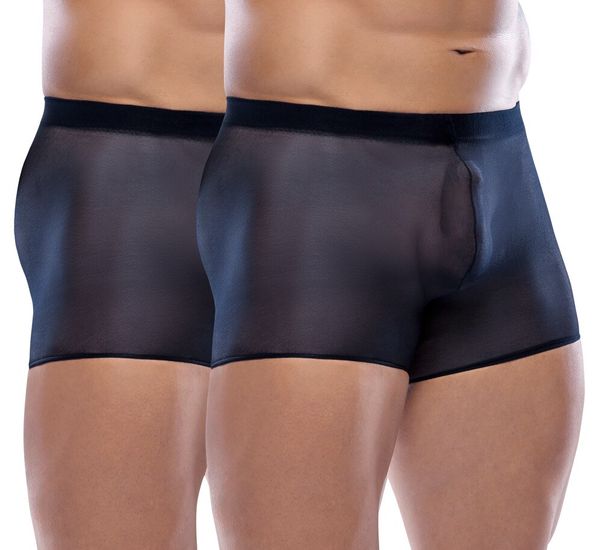 Svenjoyment Underwear - Shorts - 2-Pack - Nylon - Donkerblauw