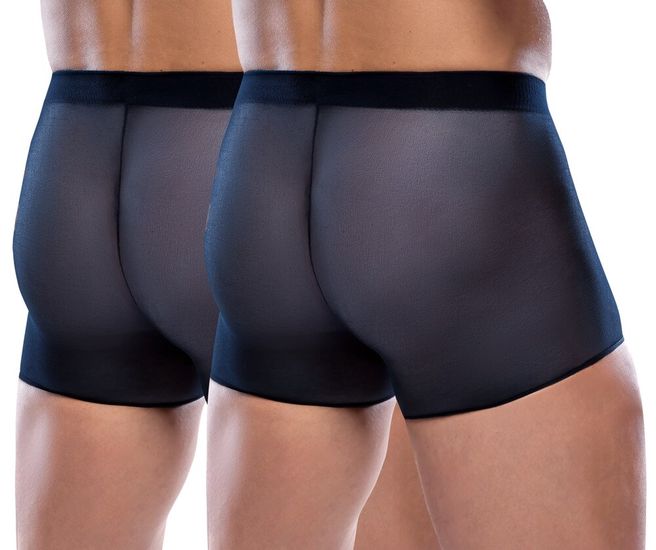 Svenjoyment Underwear - Shorts - 2-Pack - Nylon - Donkerblauw