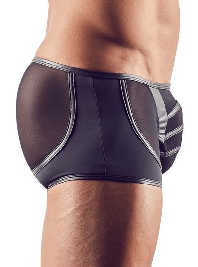 Svenjoyment Underwear - Short - Wetlook - Gaas - Push-up Effect - Zwart 