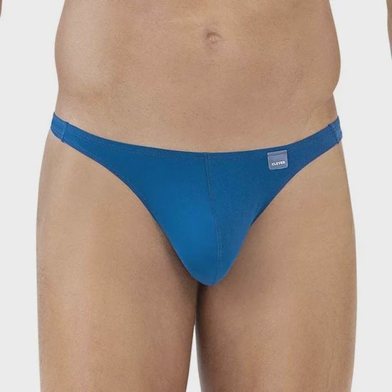 Clever Moda - Beatnick Thong - String - Microvezel - Petrol