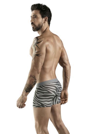 Clever Moda - Cebra - Boxershort - Microvezel - Grijs