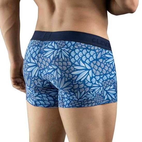 Clever Moda - Pineapple - Boxershort - Microvezel - Blauw