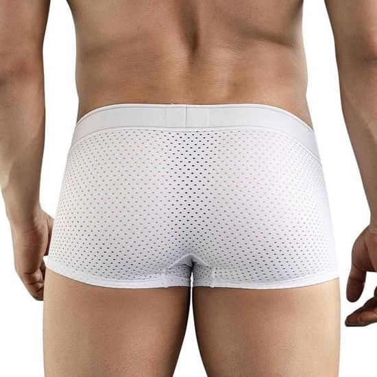 Clever Moda - Ambar - Boxershort - Mesh - Microvezel - Wit
