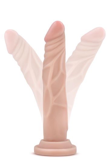 Dr Skin - Realistische Dildo Basic - Zuignap - 19 cm - Nude