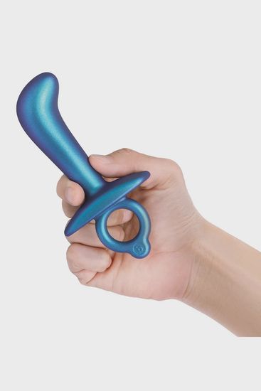 b-Vibe - Prostaat Plug - Thumb - Siliconen - Blauw