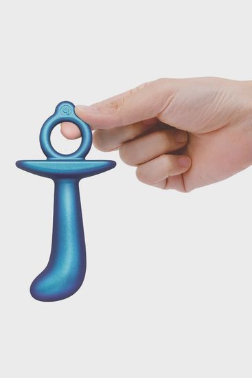 b-Vibe - Prostaat Plug - Thumb - Siliconen - Blauw