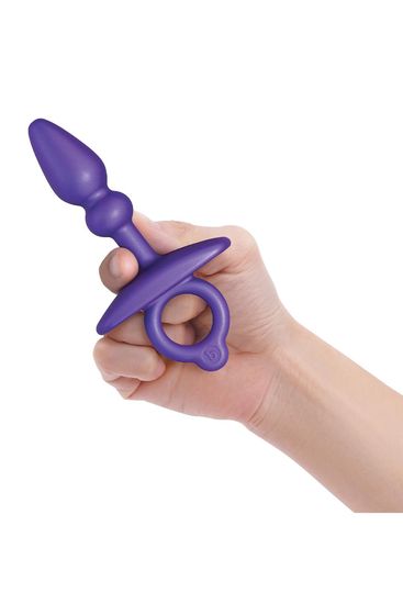 b-Vibe - Butt Plug - Dart - Siliconen - Paars