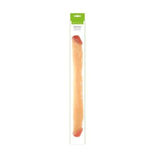 Me You Us - Dubbele Dildo - Dong - Nude - 46 cm