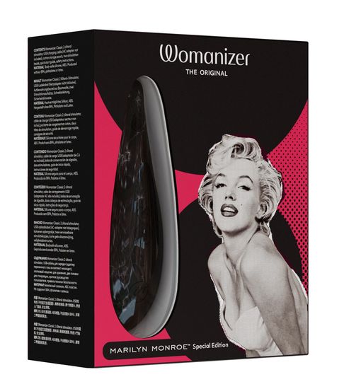 Womanizer - Marilyn Monroe Special Edition - Clitoris Stimulator - Luchtdruk - Zwart