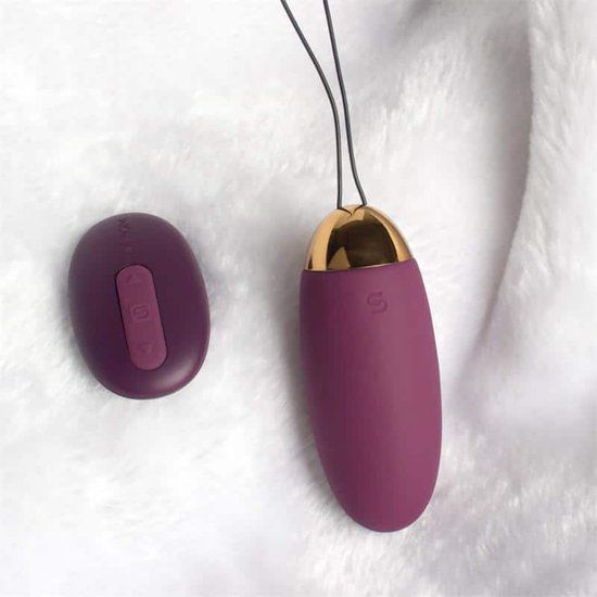 Svakom - Elva - Vibrating Egg - Vibrerende Eitje - Remote - Violet