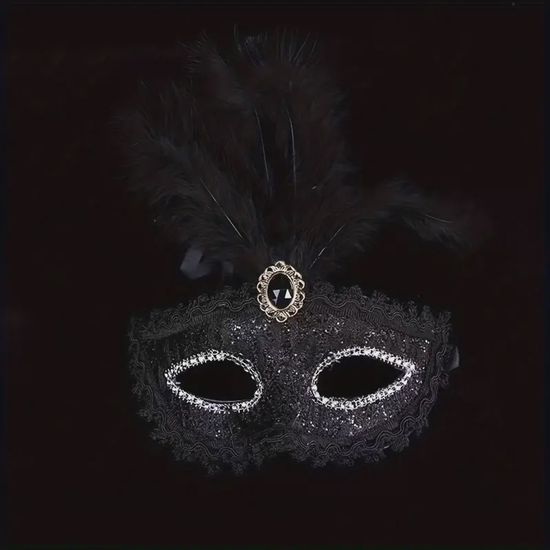 Cape Specialist - Masker - Faux Diamond - Veer - Zwart