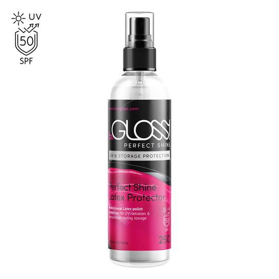 beGLOSS - Perfect Shine UV  &amp; Storage Protection - Glansspray - Latex &amp; Datex - 250 ml