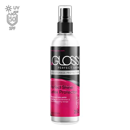 beGLOSS - Perfect Shine UV  &amp; Storage Protection - Glansspray - Latex &amp; Datex - 250 ml