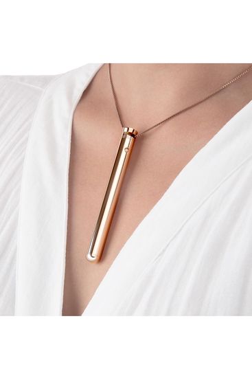 Le Wand - Necklace Vibe - Ketting  - Vibrator - Stainless Steel - Rose Gold 