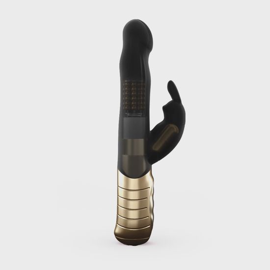 Dorcel - Baby Rabbit 2.0 - Spinning Vibrator - Goud - Zwart