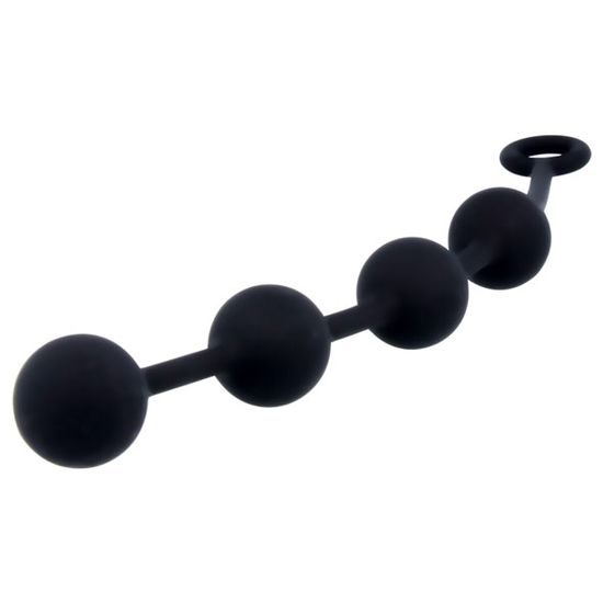 Anal Beads Black Large - Nexus