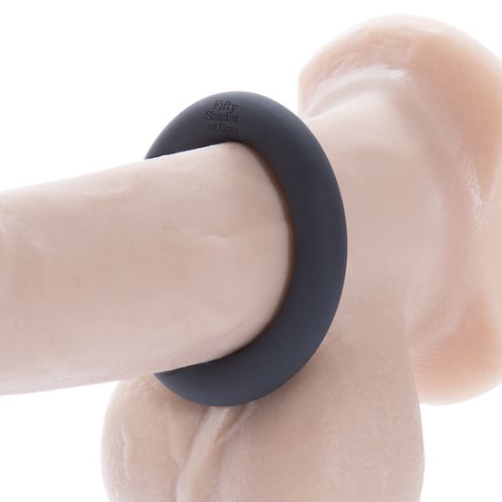 Siliconen Cock Ring - Fifty Shades of Grey