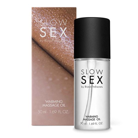Warming Massage Oil - Slow Sex