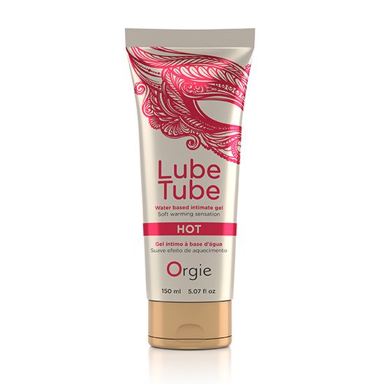 Orgie - Lube Tube Hot - Glijmiddel - Non Sticky - Verwarmend  - Waterbasis