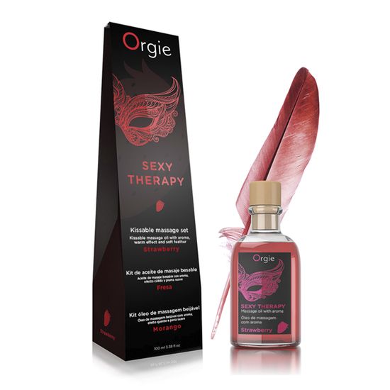 Orgie - Sexy Therapy - Lips Massage Set - Lip Olie 