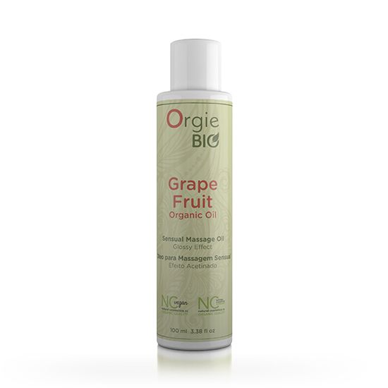Orgie - Bio Organische Massage Olie - Grapefruit - Glossy Effect