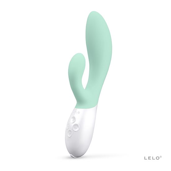 Lelo - Ina 3 - Rabbit Vibrator - Seeweed