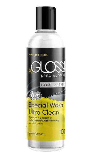 BeGLOSS - Special Wash Ultra Clean - Wasmiddel - PU-leer &amp; Wetlook - 100 ml